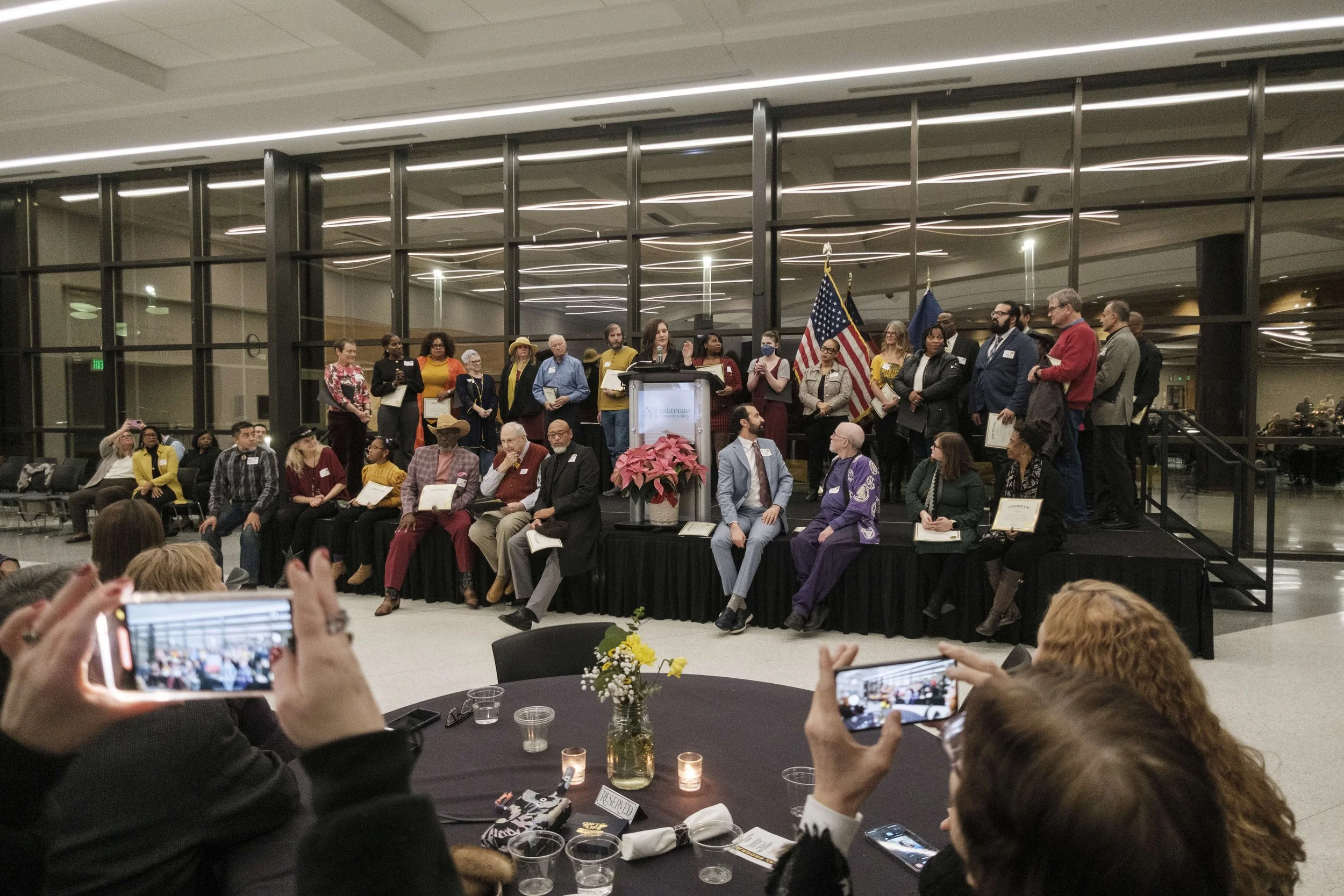  Candid Editorial event Political photography for Alyshia Dyer for Washtenaw County Sheriff in Ypsilanti, Michigan 