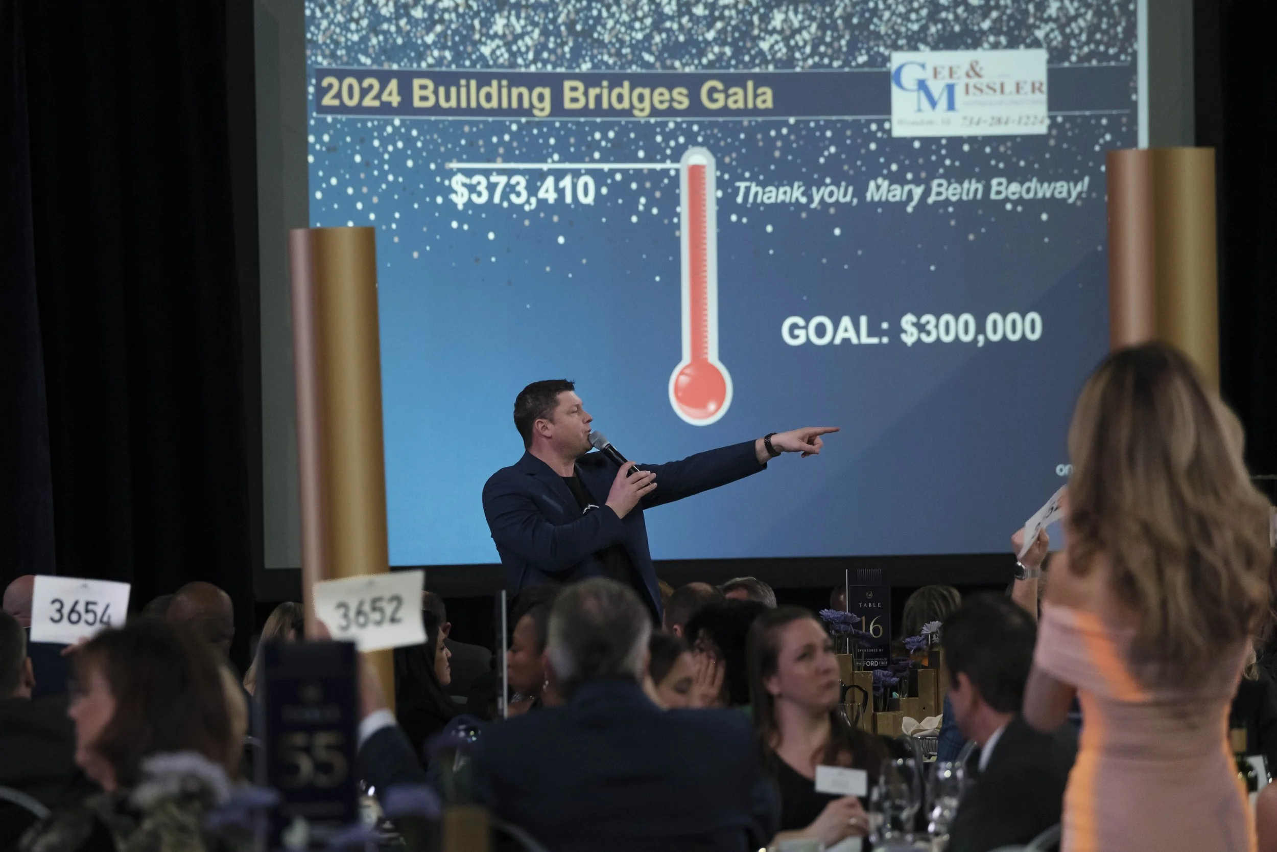  A collection of photography demonstrating Visual storytelling photography for the Detroit non profit The Pope Francis Center Building Bridges Gala in Detroit, Michigan 