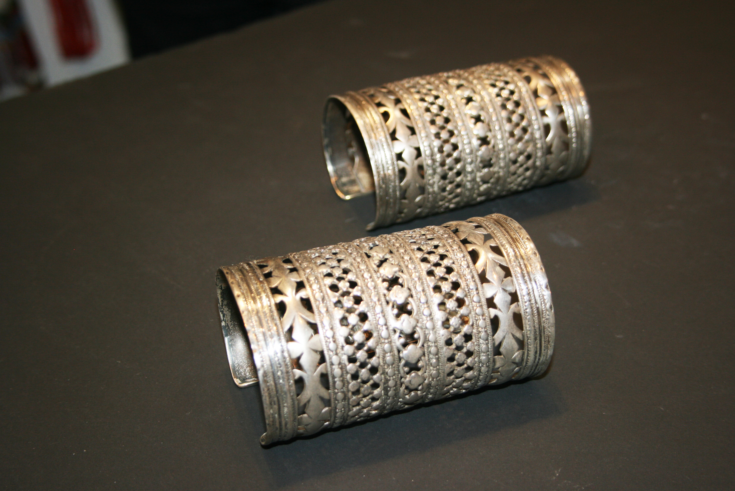 Old Afghan silver Bracelet from Hazara tribe