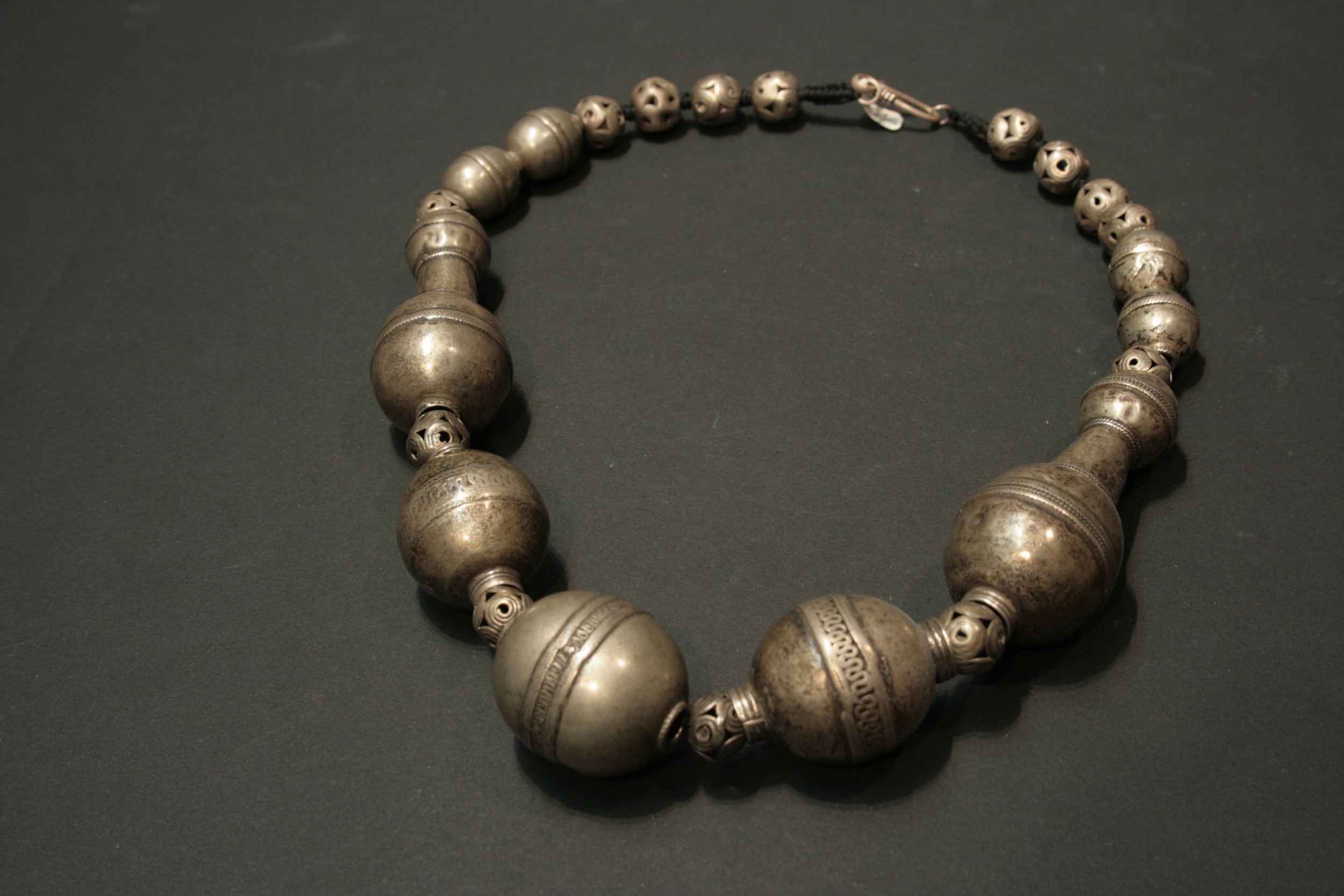 Old silver Afghan Turkman Necklace