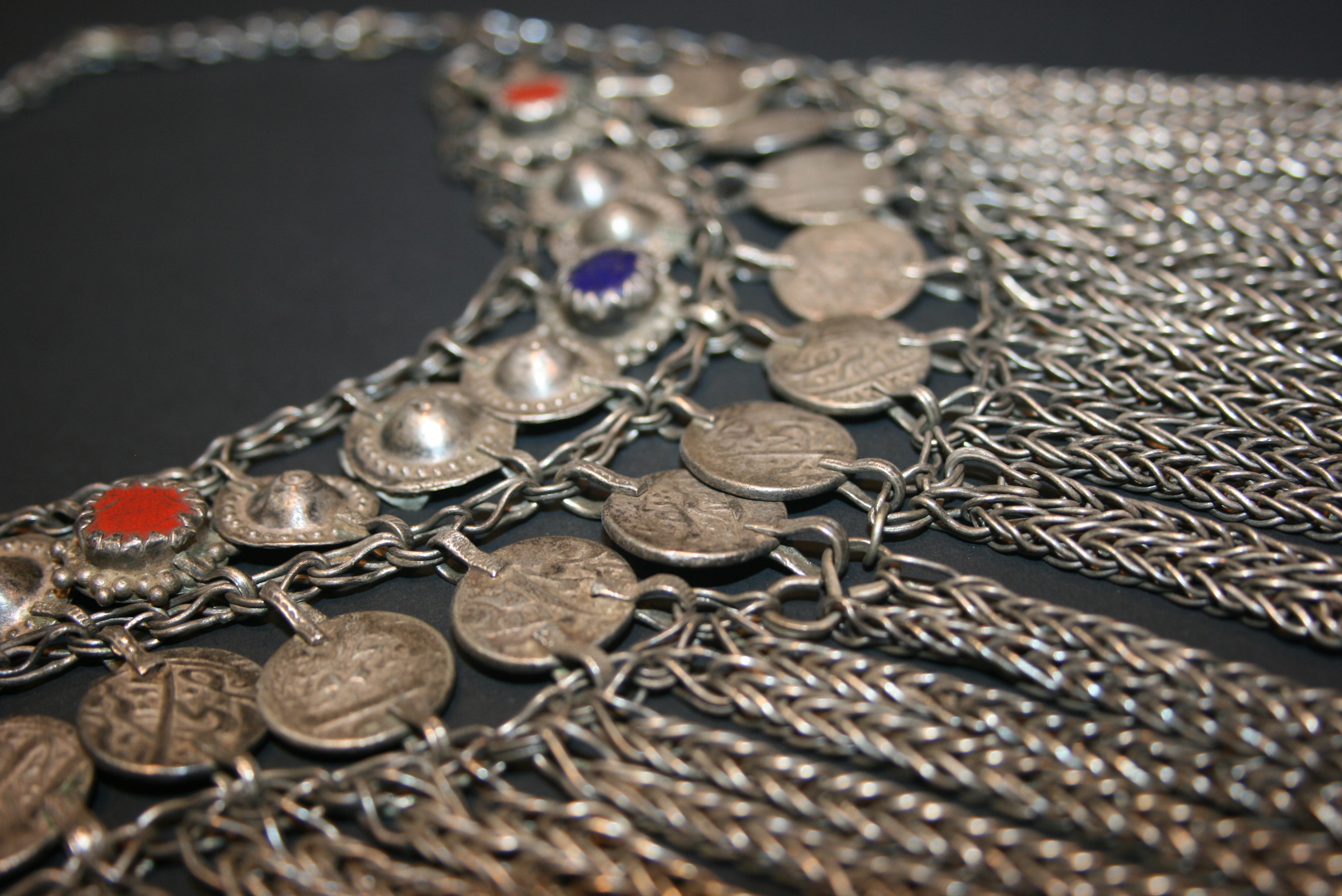 Old 19th century Bukhara necklace