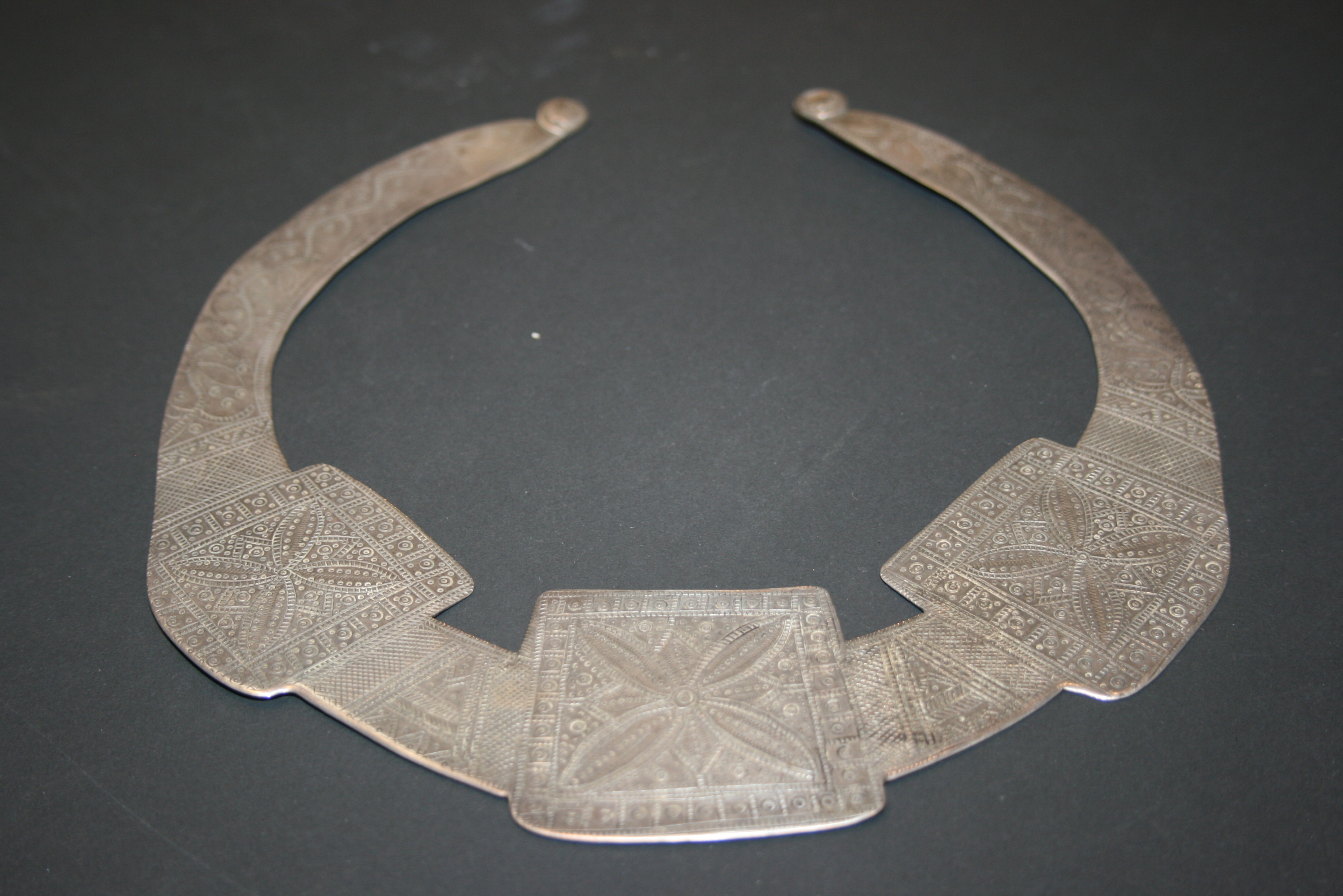 Old Troke tribe silver necklace