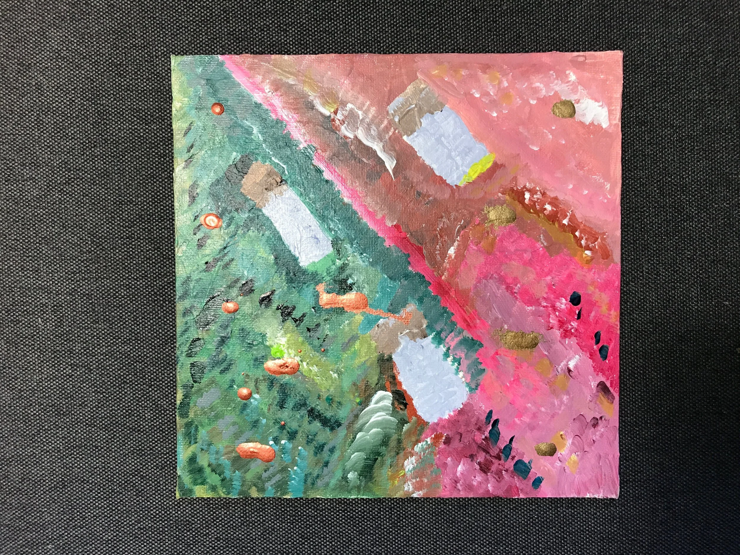 Cross Over (8" x 8")