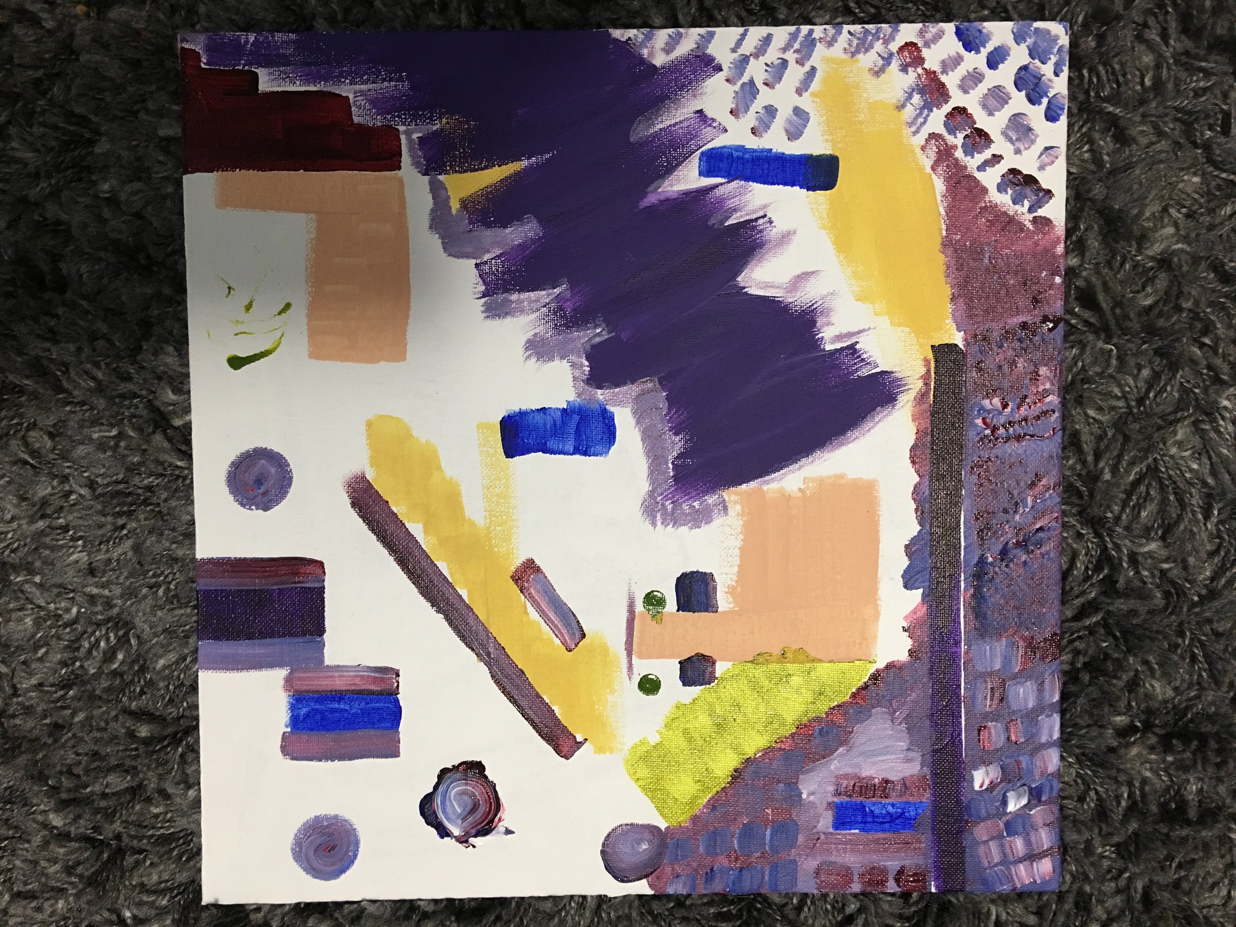 $150 A Perfect Life (12" x 12")