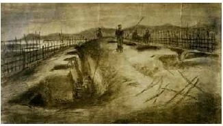 Earthworks and fence.JPG