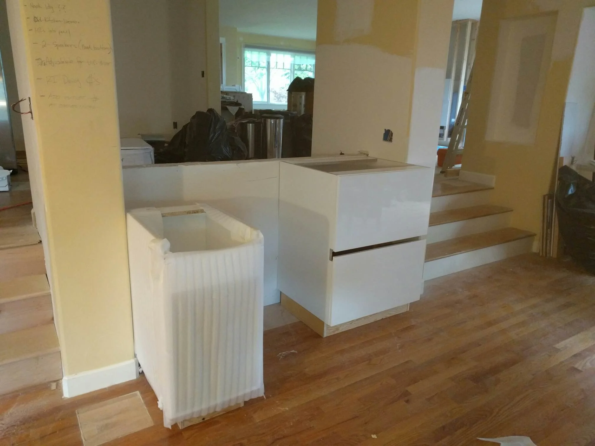 The bar area.