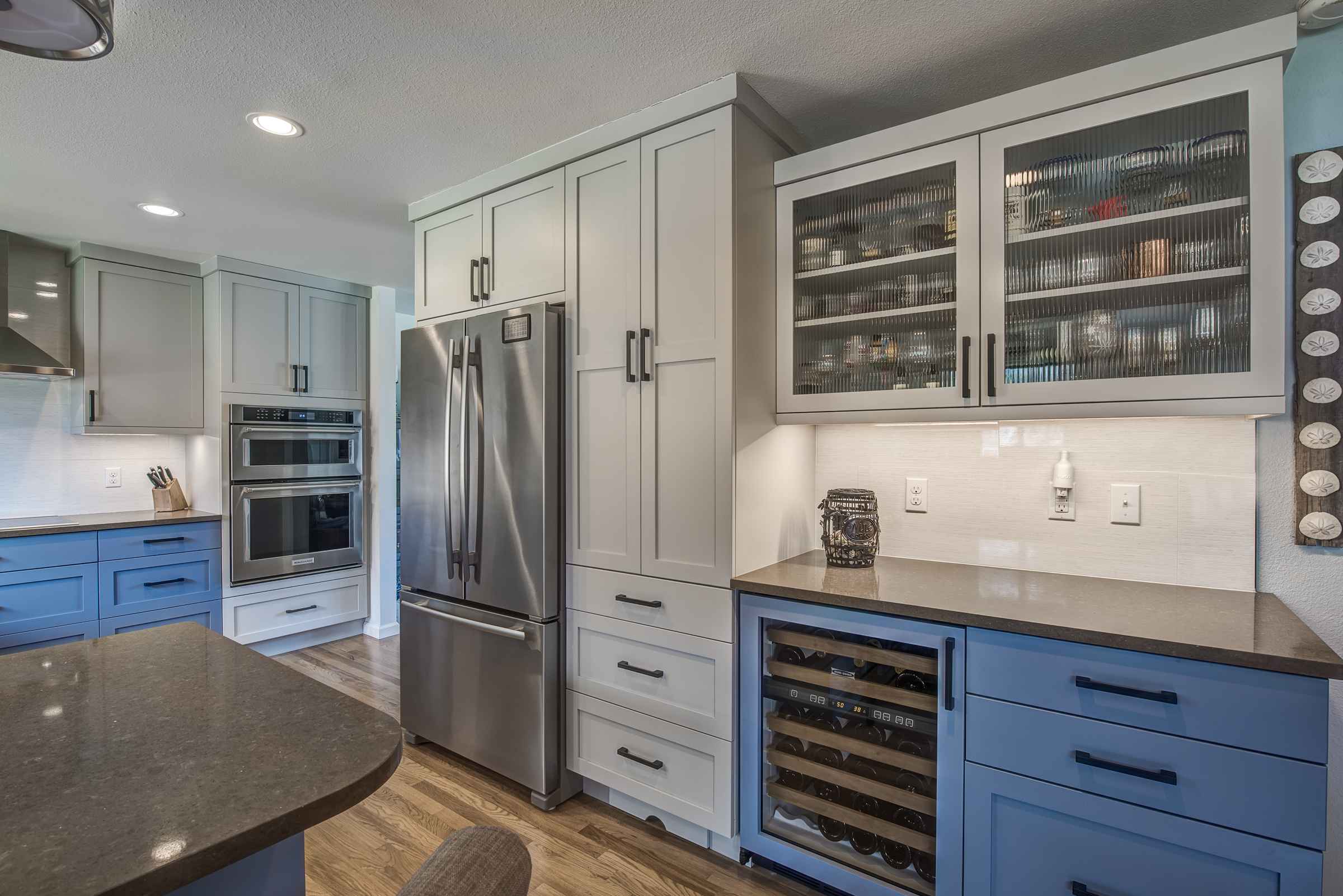 two tone — sanctuary kitchen and bath design