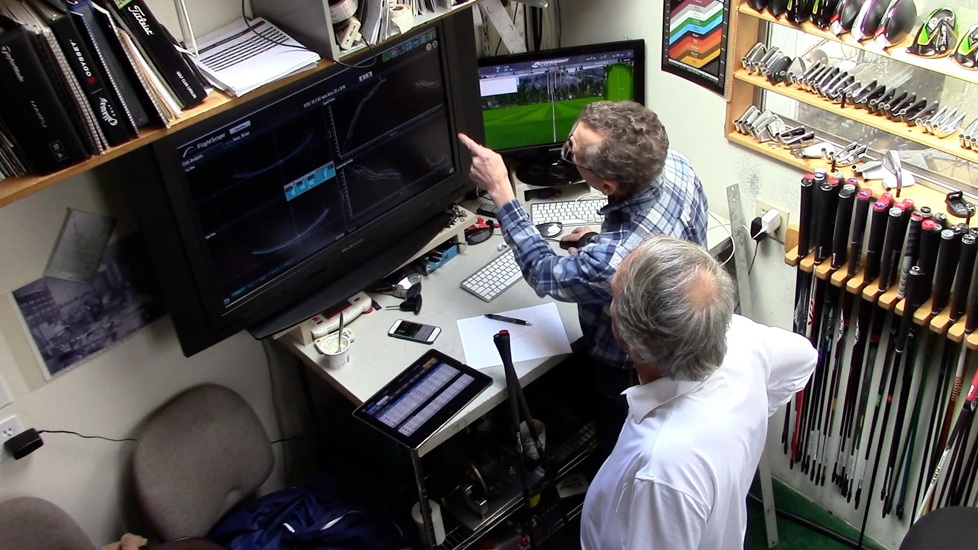 club-fitting process