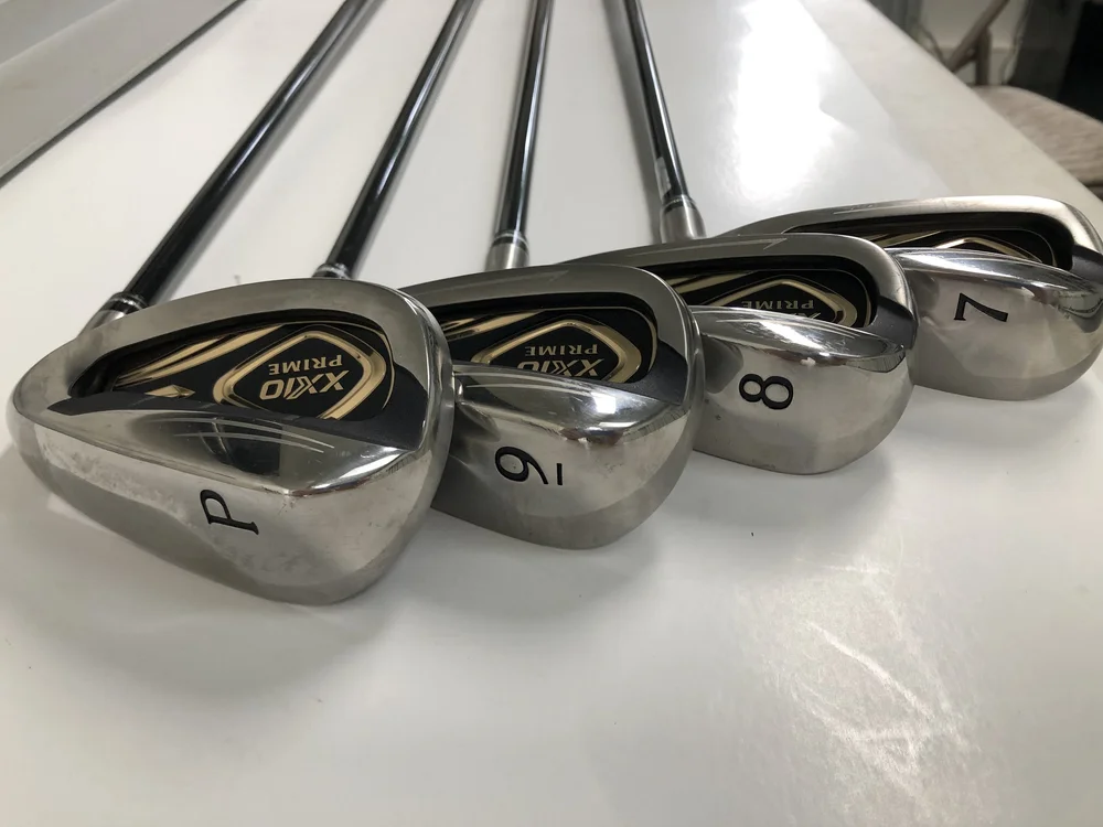 ダンロップ XXIO PRIME 2021 7-9P SR SP-1100 XXIO Prime Sp 1100 Iron Set (7,8,9,P) — DeMane Golf