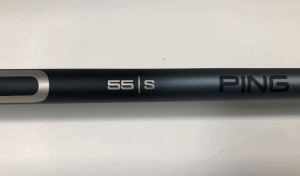 Ping G425 Alta CB Slate Driver Stiff Flex Shaft(NO Grip