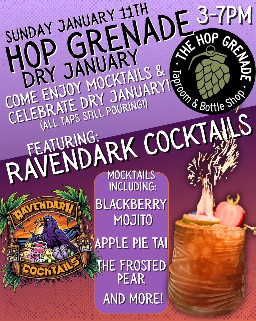 Dry January Mocktail Party!