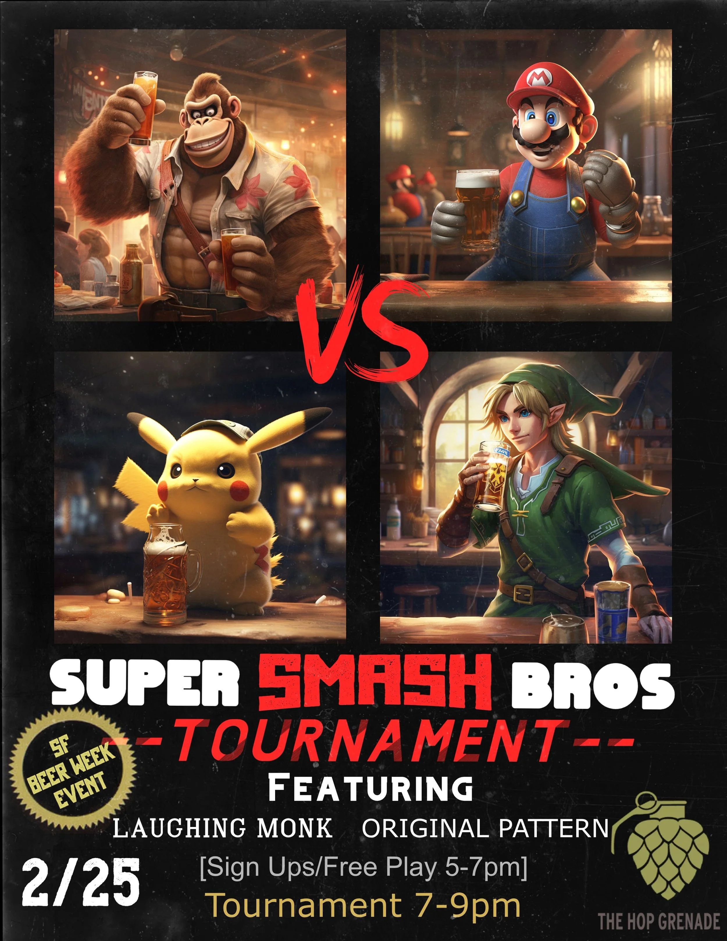 Game Night With Laughing Monk &amp; Original Pattern