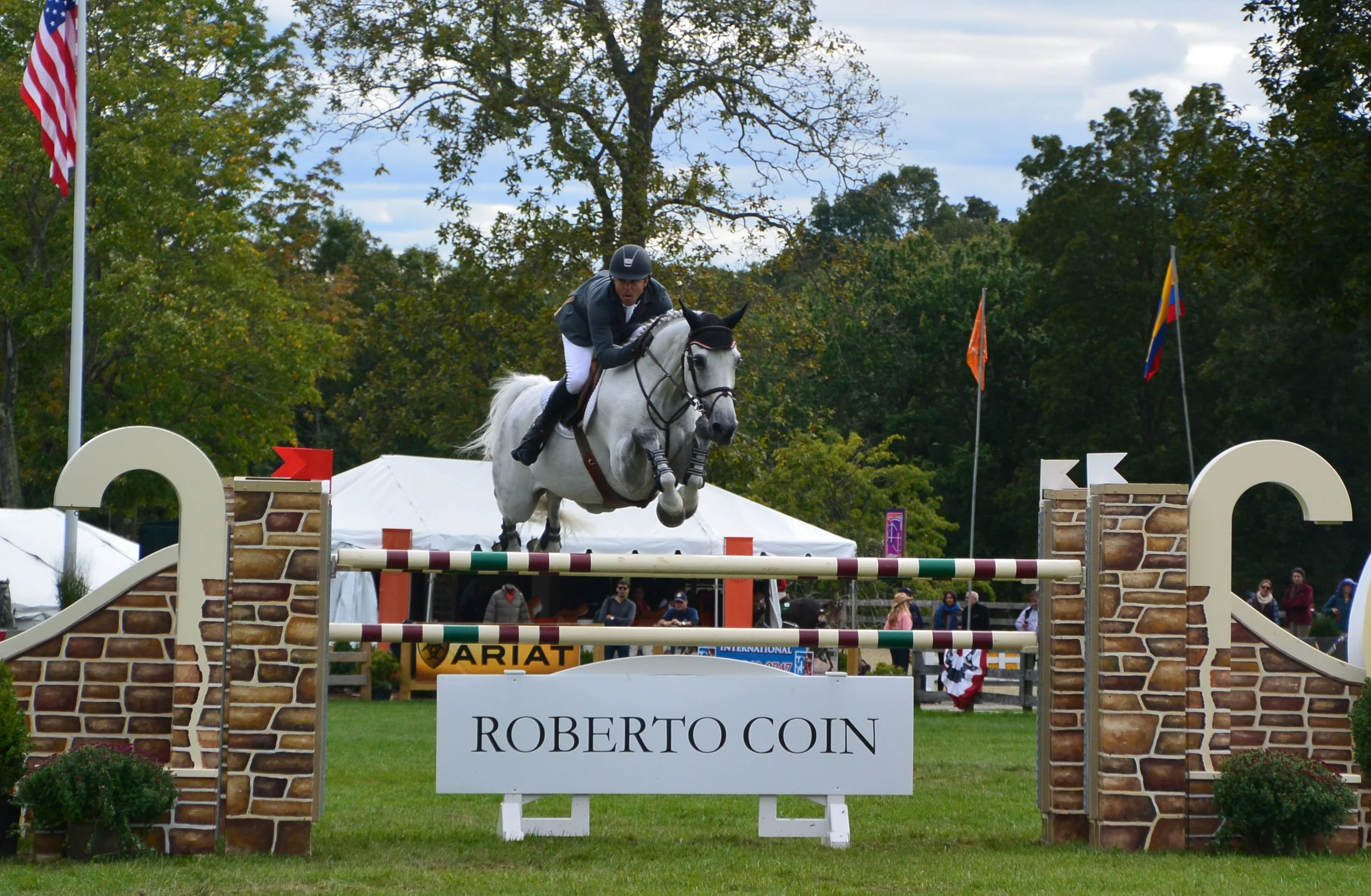 Kent Farrington and Willow