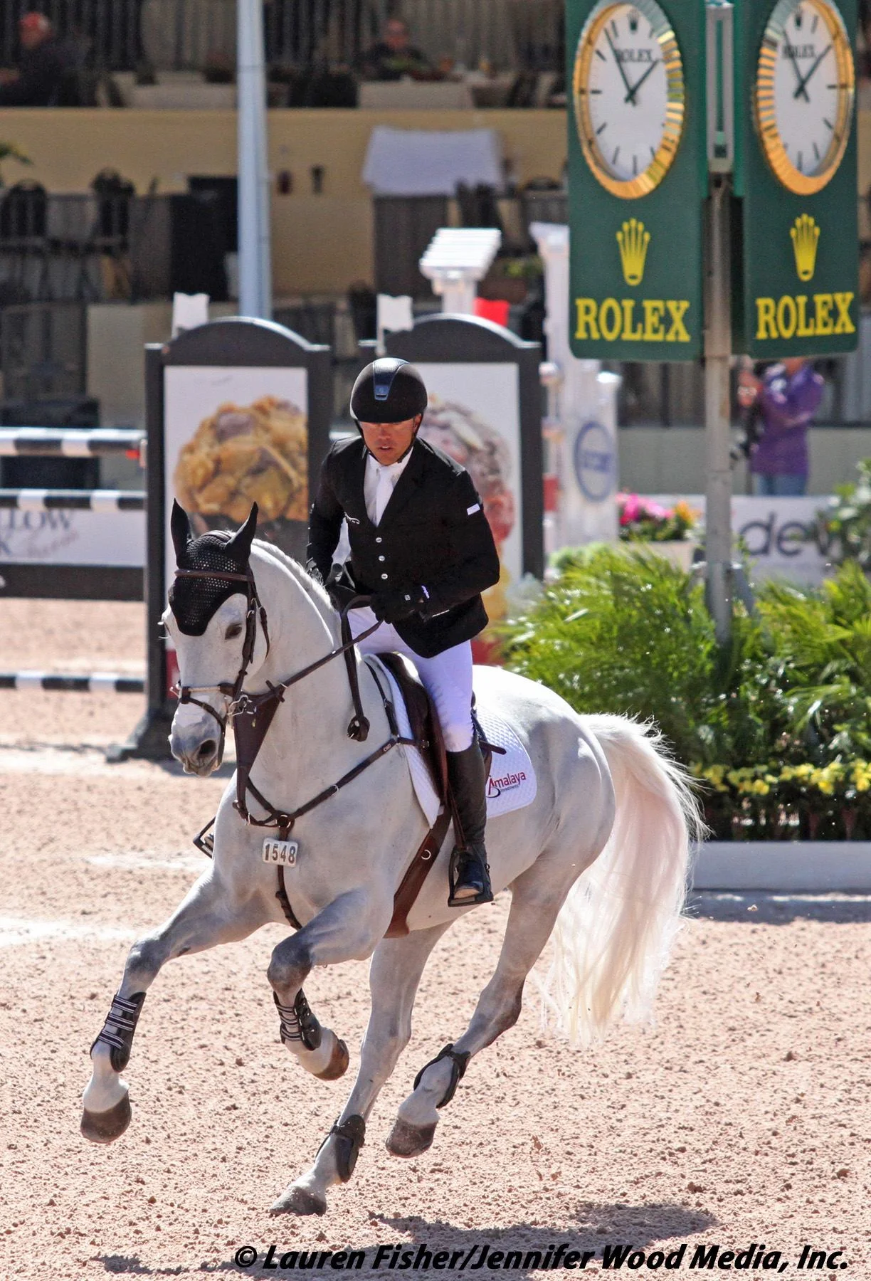 Kent Farrington and Willow