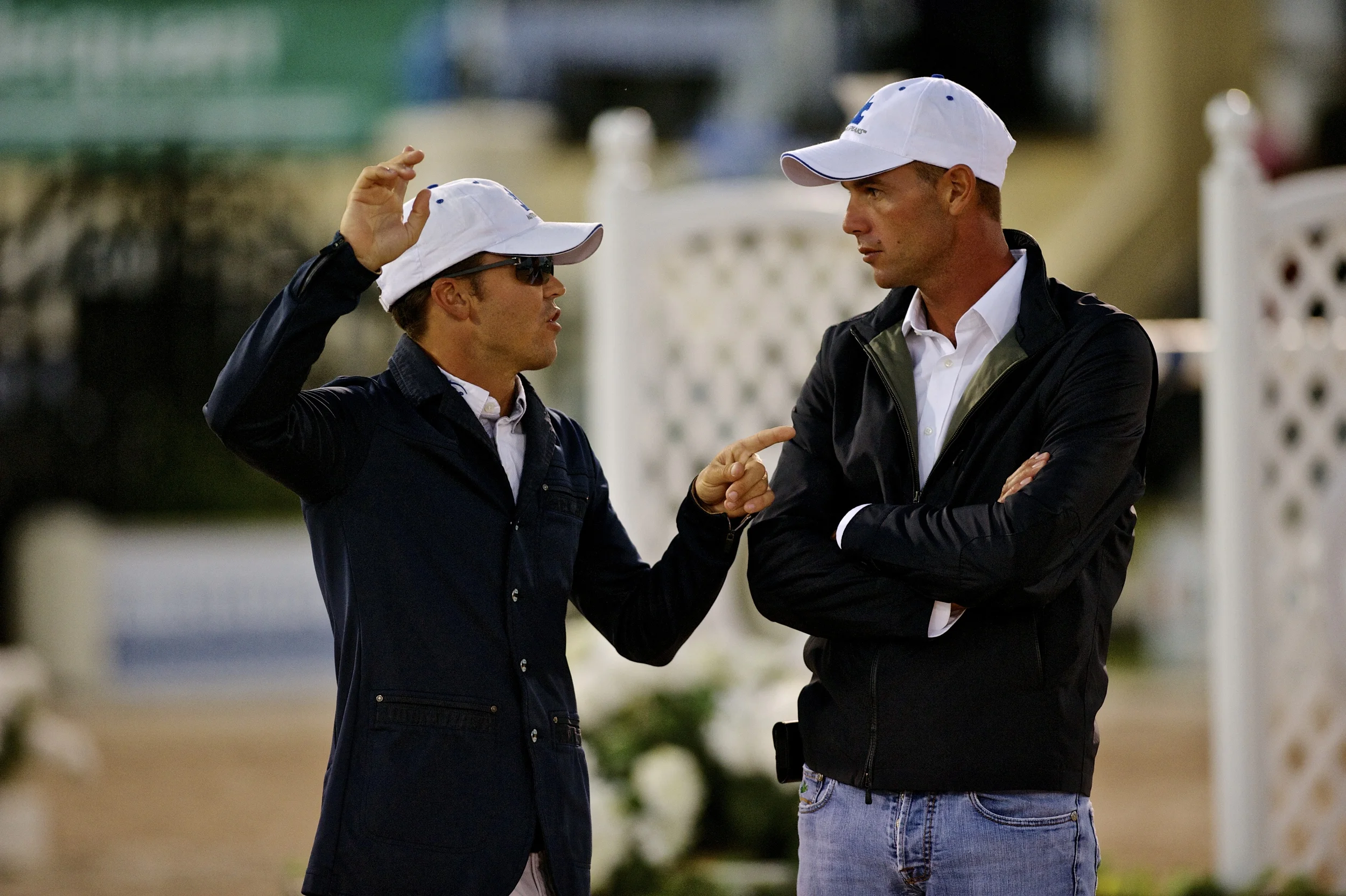 Kent Farrington and Claudio Baroni