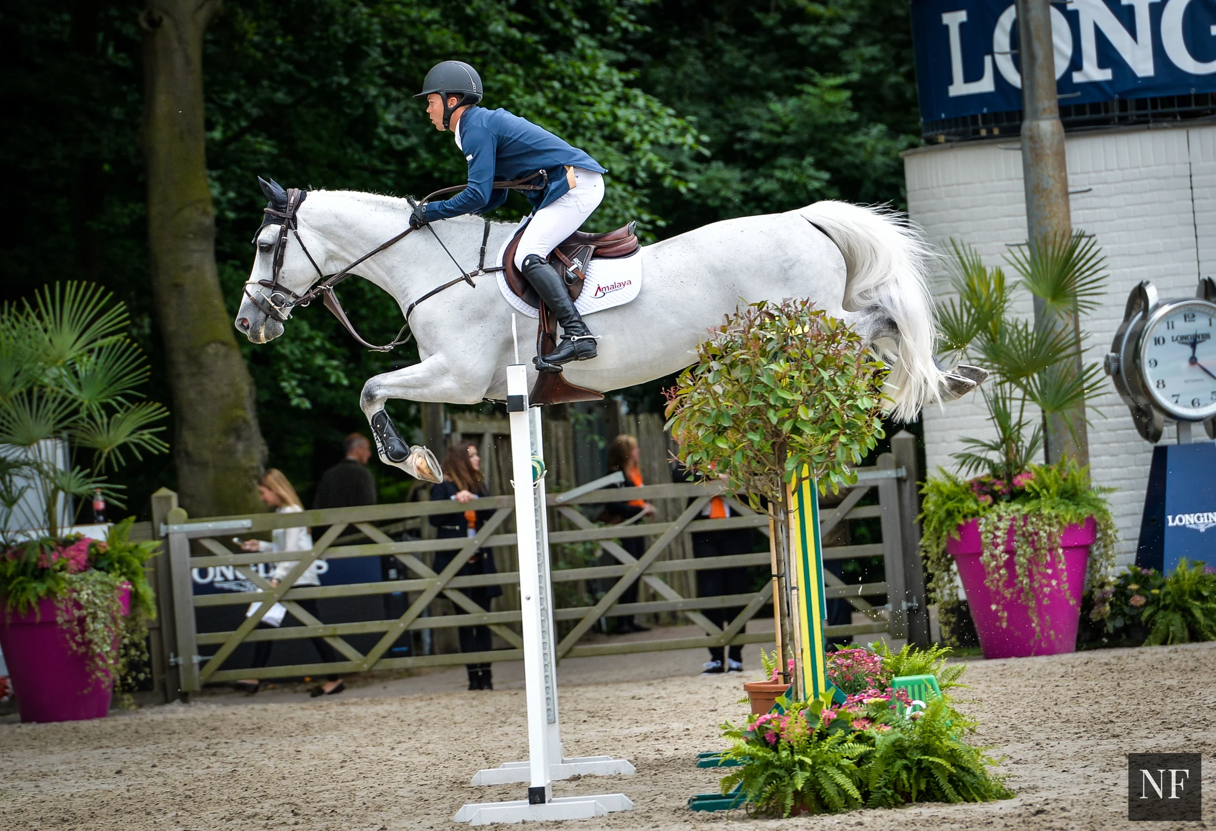 Kent Farrington and Willow