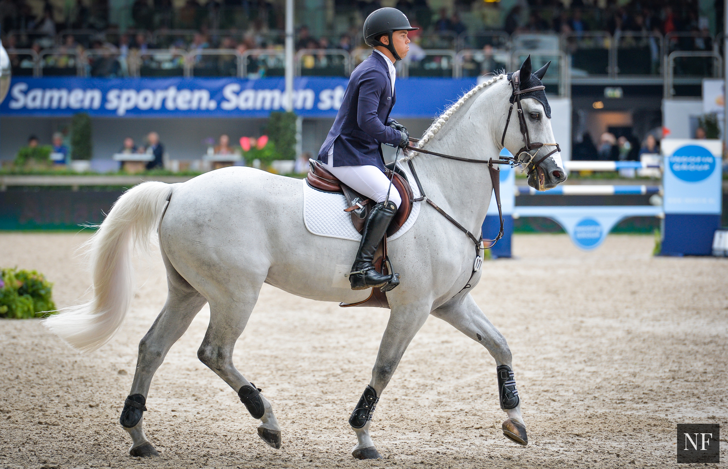 Kent Farrington and Willow