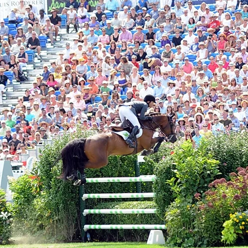 KENT FARRINGTON WINS THE HAMPTON CLASSIC GRAND PRIX SECOND YEAR IN A ROW Bridgehampton, NY--September 4, 2013--Kent Farrington became the fifth rider in the 38-year history of the Hampton Classic to successfully defend his championship in the Classic's featured event, the $250,000 FTI Consulting Grand Prix and FEI World Cup™ Qualifier. Farrington topped the star-studded field on Zafira. He won the event in 2012 on Voyeur. READ MORE