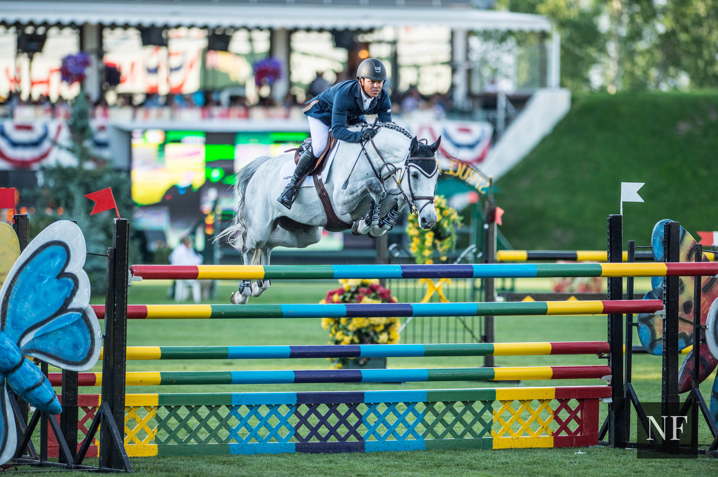 Kent Farrington and Uceko win the $50,000 Lafarge Cup at the Spruce Meadows ‘North American’ Tournament