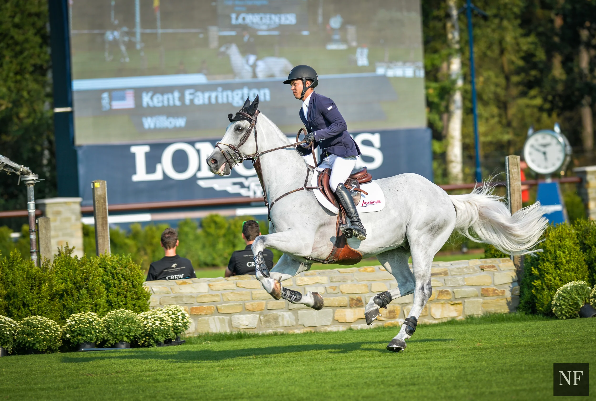 Kent Farrington and Willow