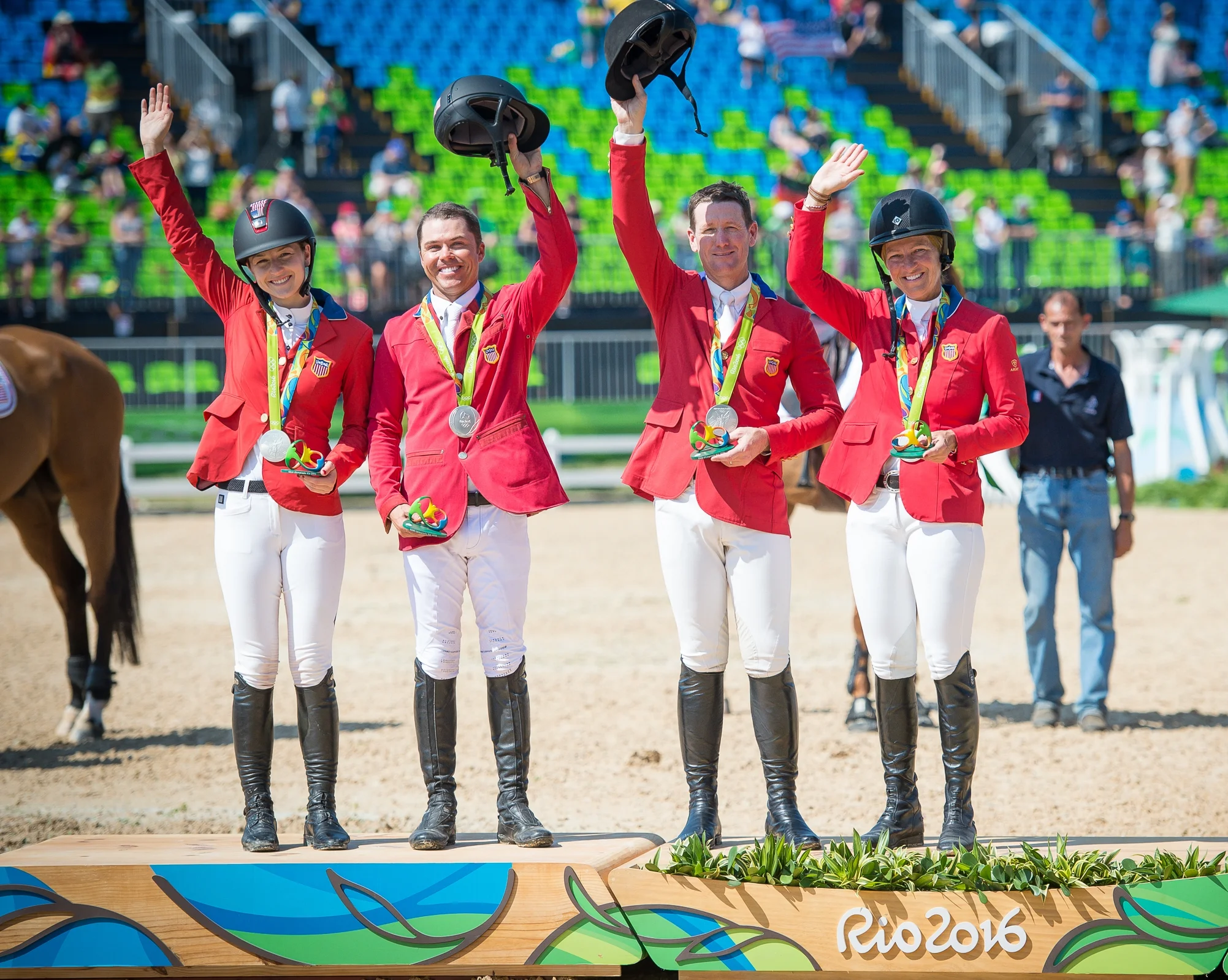 KENT FARRINGTON & U.S. SHOW JUMPING TEAM EARN SILVER AT RIO 2016 OLYMPIC GAMES