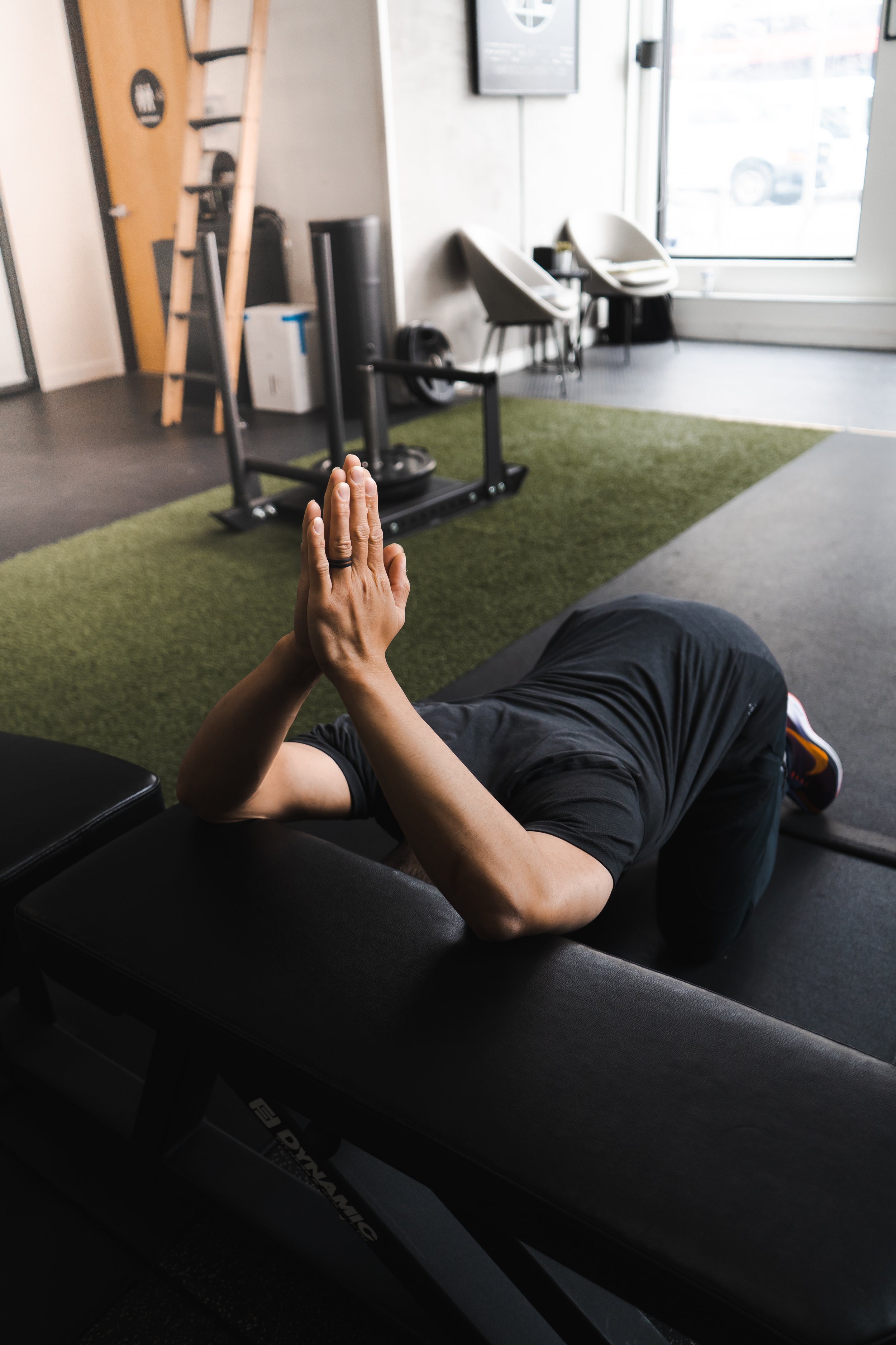 The kneeling prayer stretch is great for golfers to improve upper body  range of motion. — Personal Fitness Trainers in San Francisco
