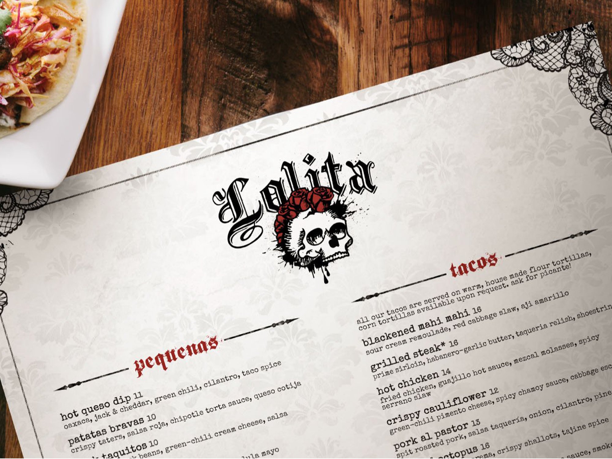Boston Restaurants with great logos and branding Lolita