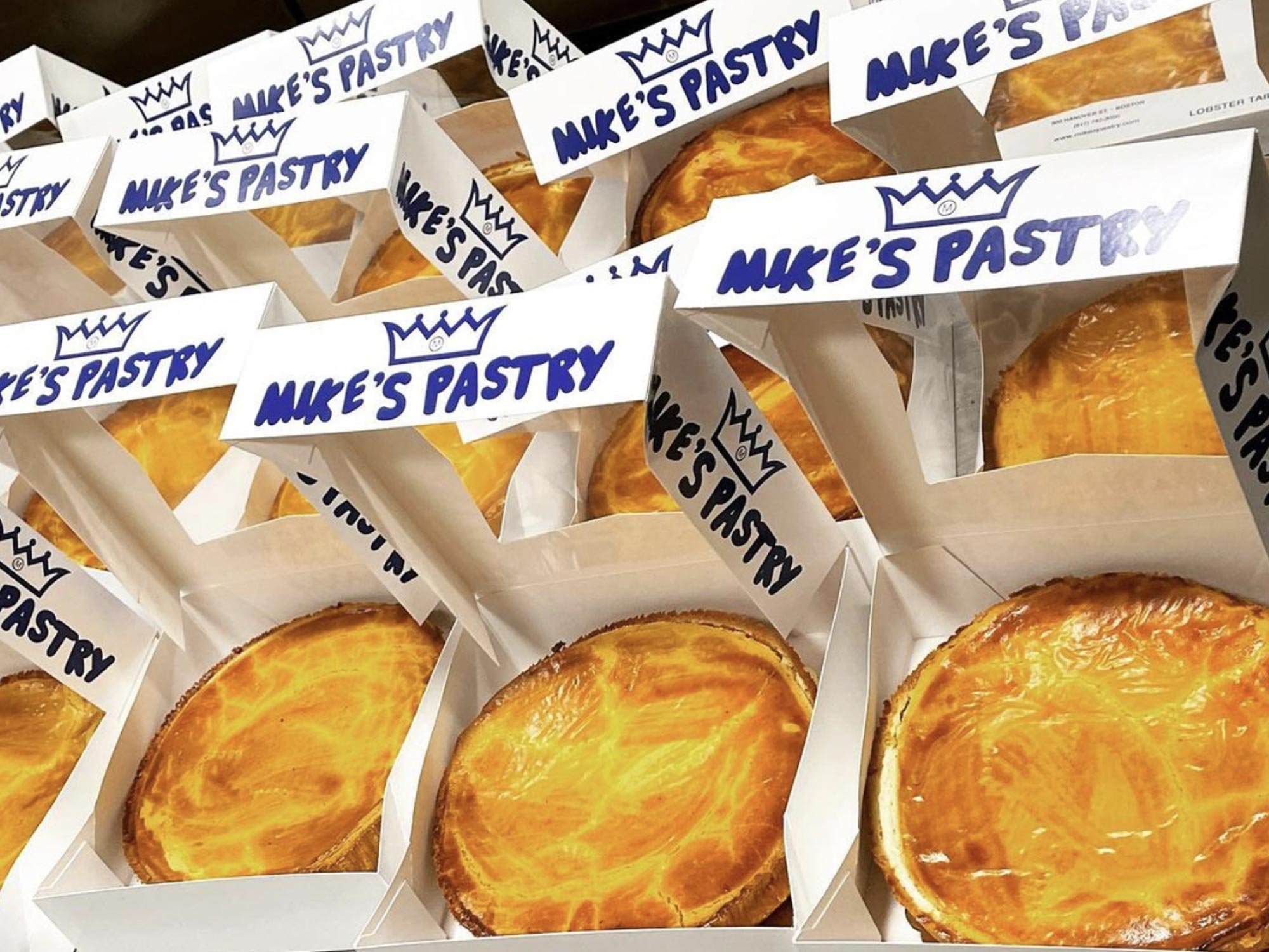 Boston Restaurants with great logos and branding Mike's Pastry