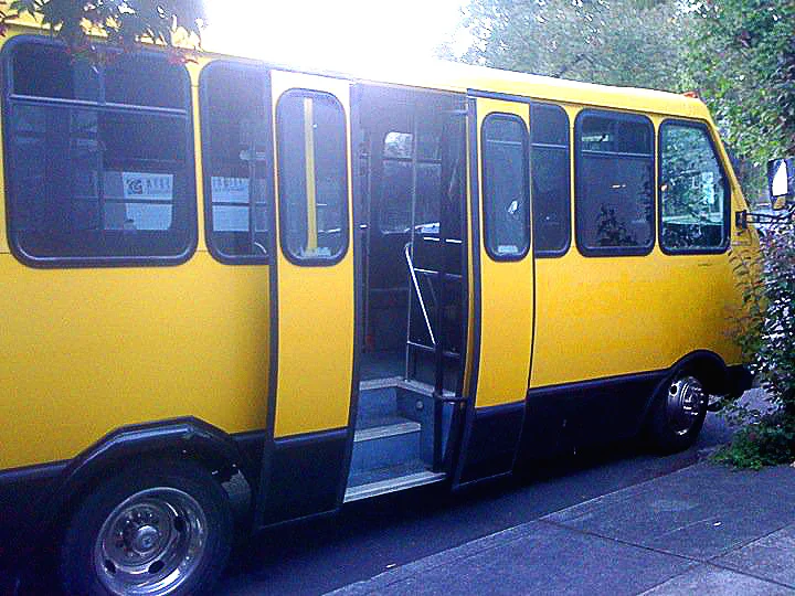 This was the bus we traveled in. It was tits. 