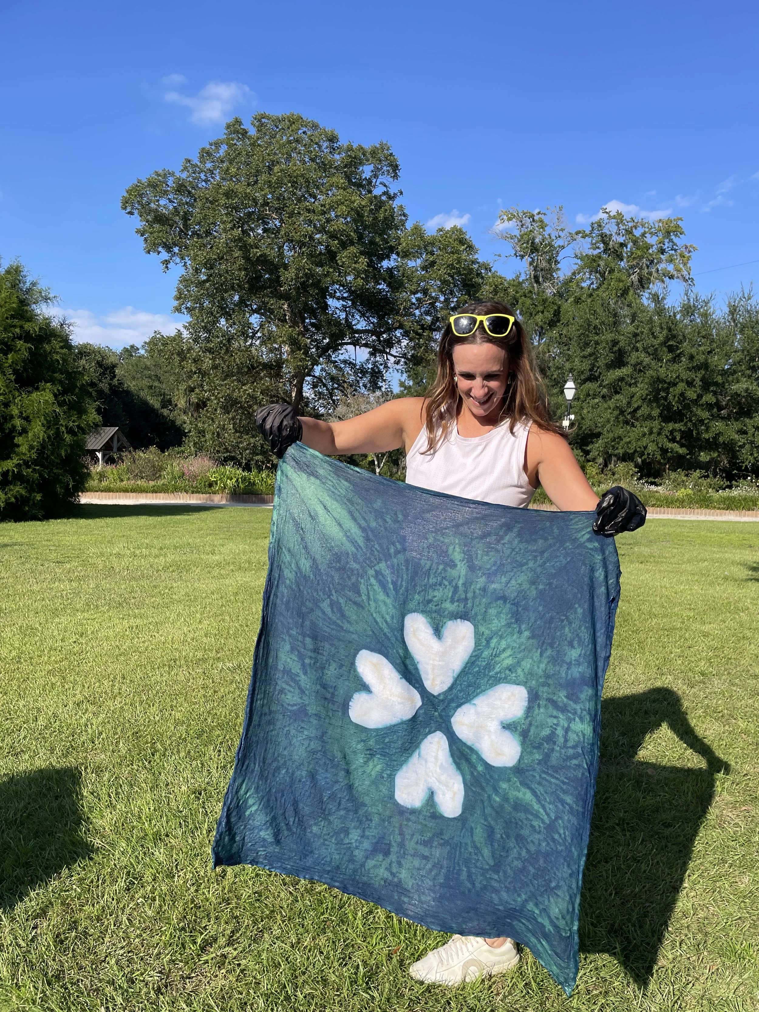 shibori heart tea towel.JPG