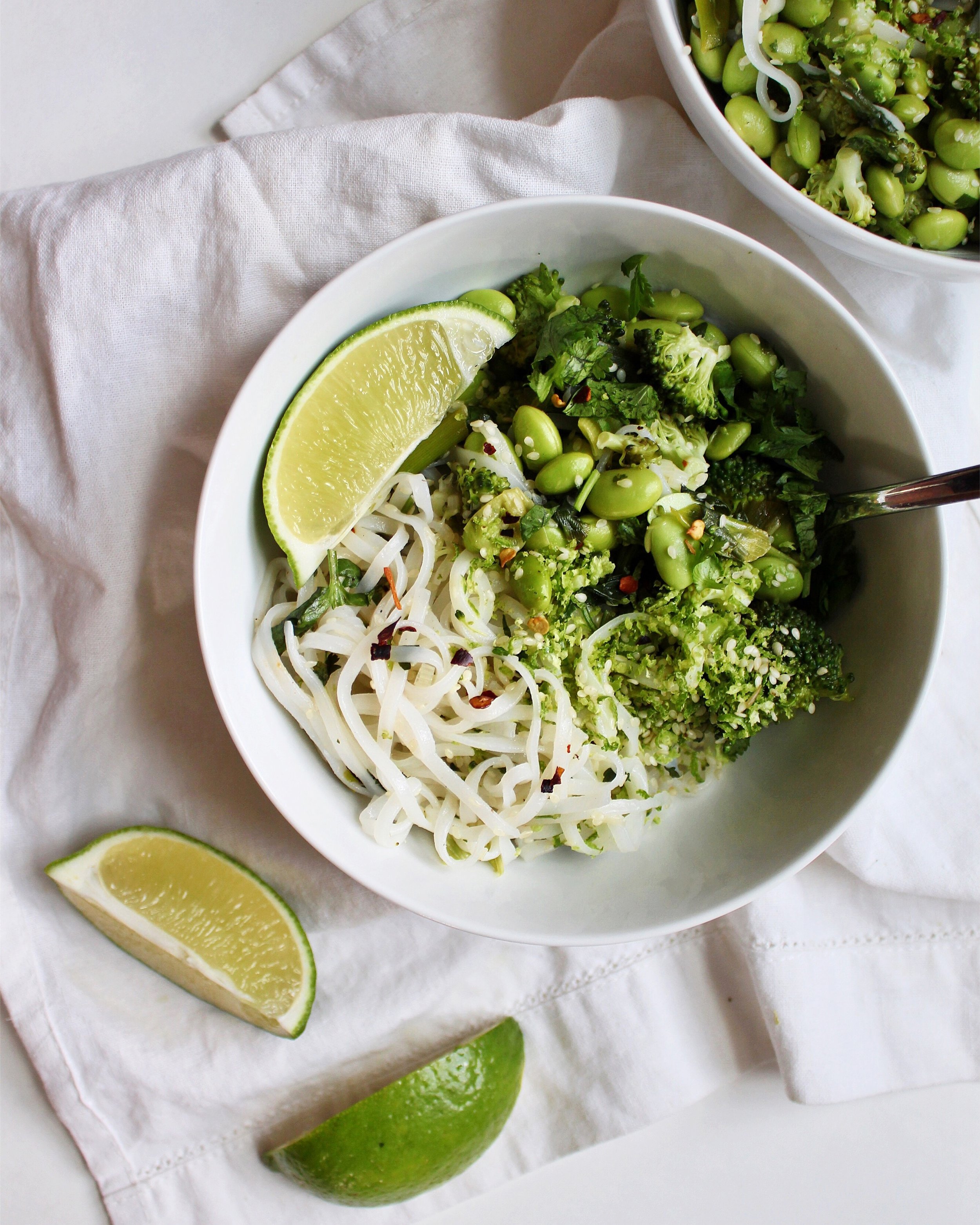 Green Machine Rice Noodle Bowl