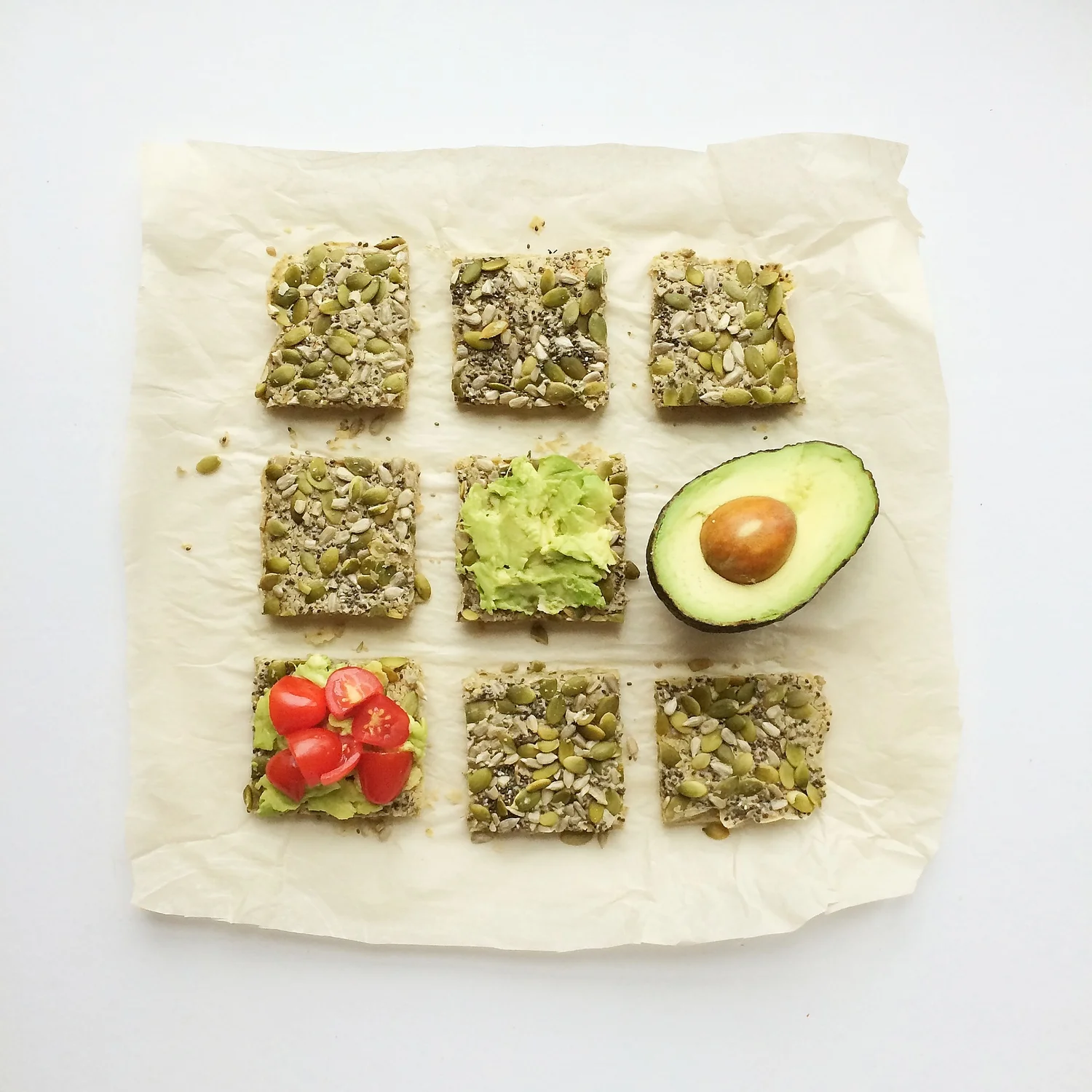 Energizing Quinoa & Seed Flatbread