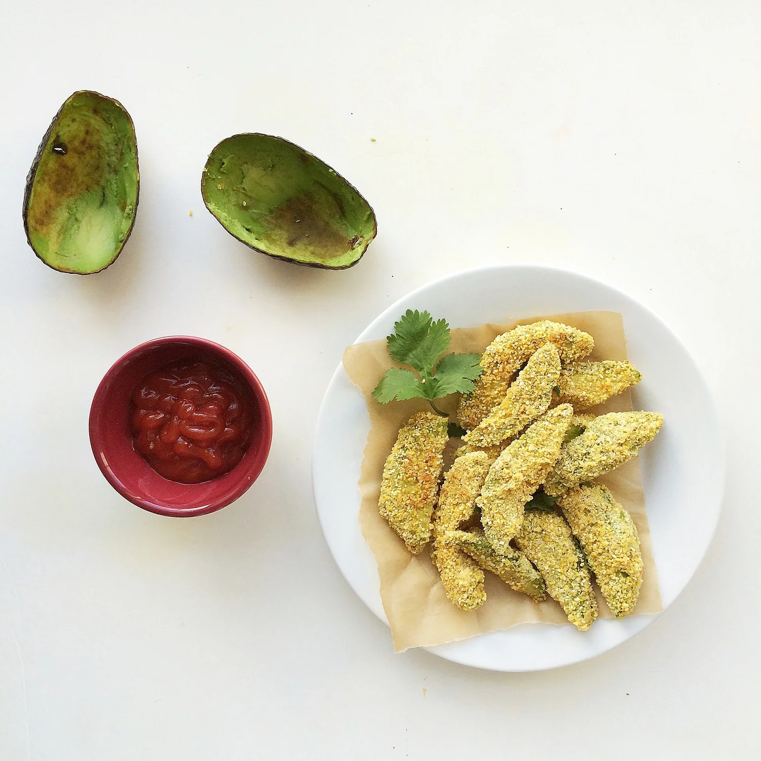 Crispy Baked Avocado Fries