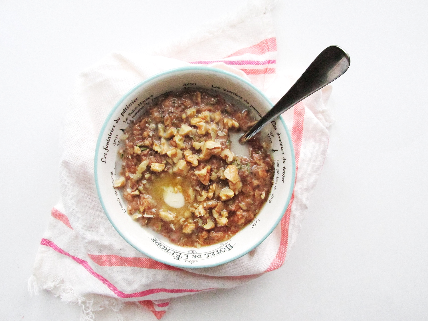Zucchini Bread Oatmeal