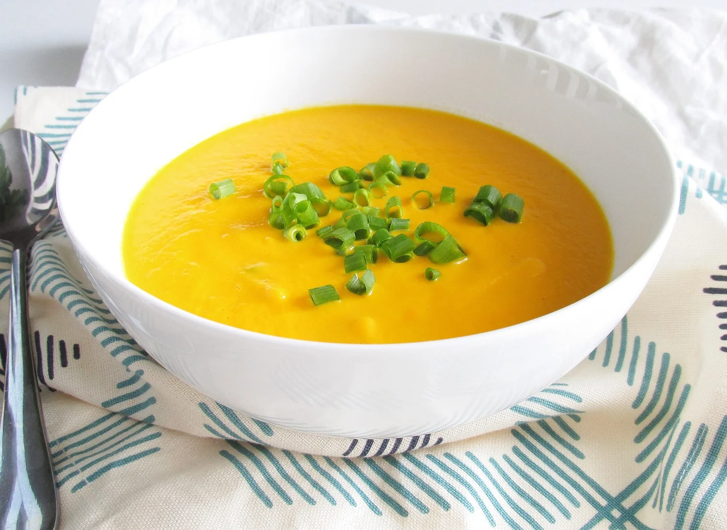 Creamy Carrot Ginger Soup 