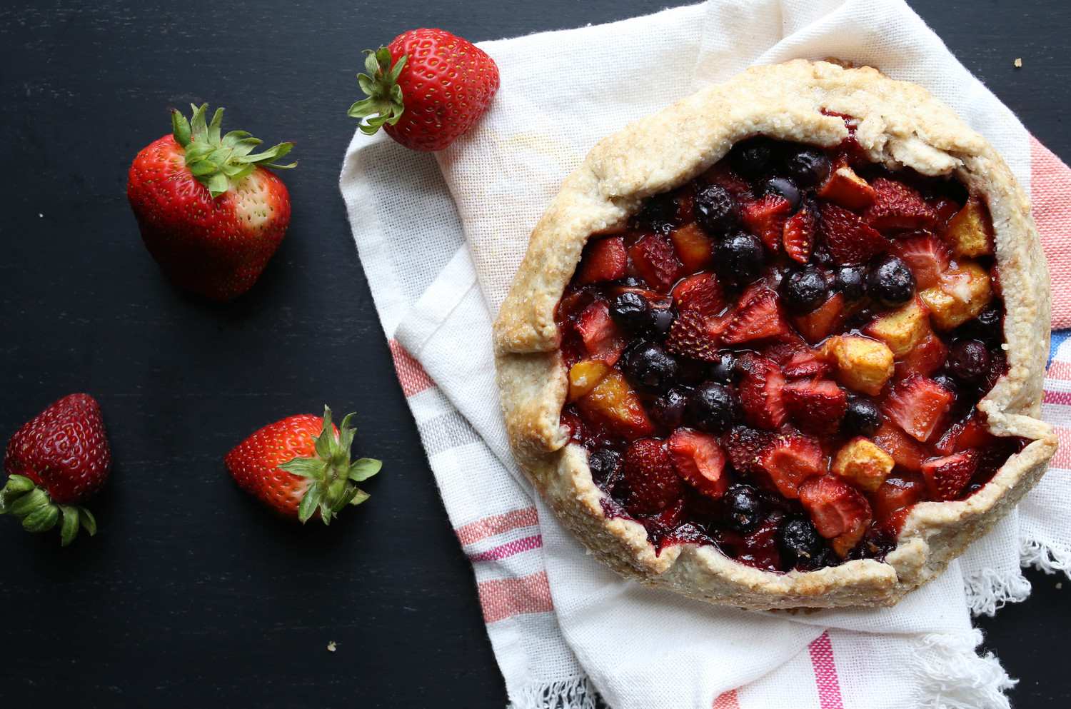 Summer Fruit Galette 