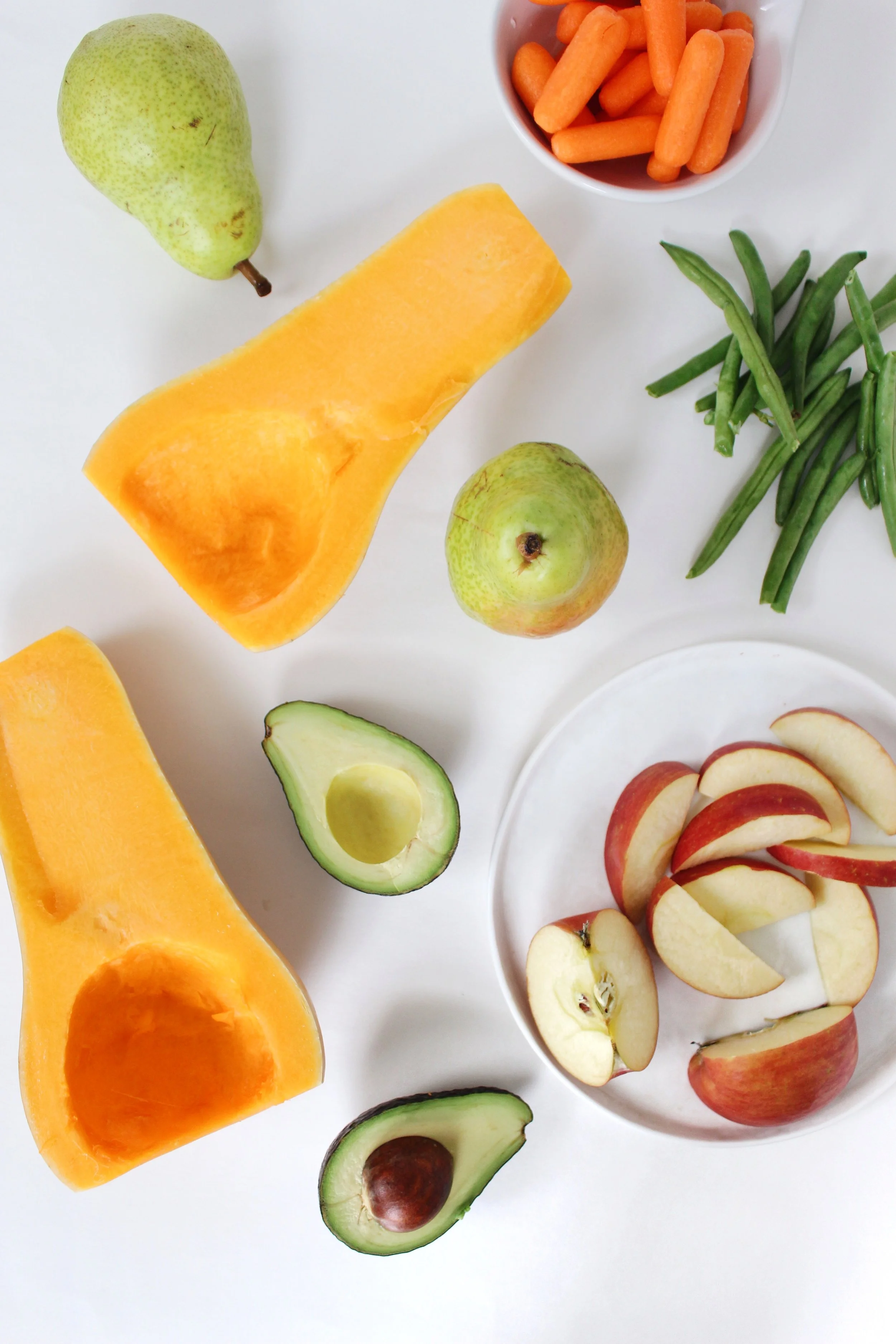 Making and Introducing Food to Rhys!