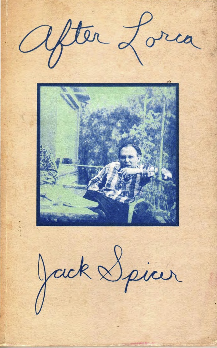 Cuneiform Press hosts a full PDF of the original chapbook of After Lorca