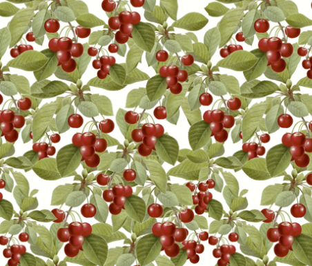 cherries large by whimzwhirled on spoonflower