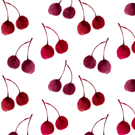 darling cherries - elvelyckan by elvelyckan on spoonflower