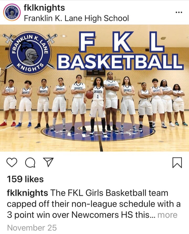 FKL Girls Basketball Team
