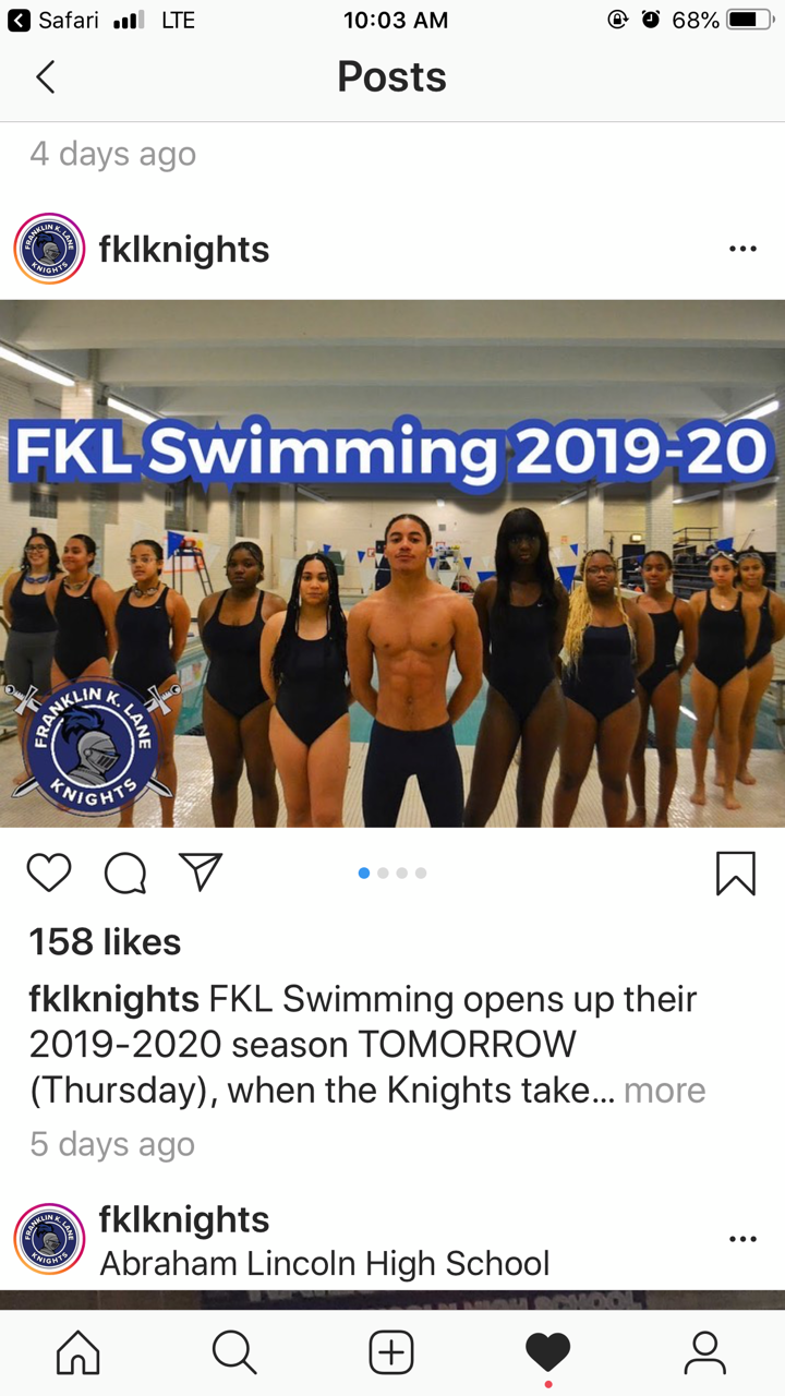 FKL Swim Team 2019-2020