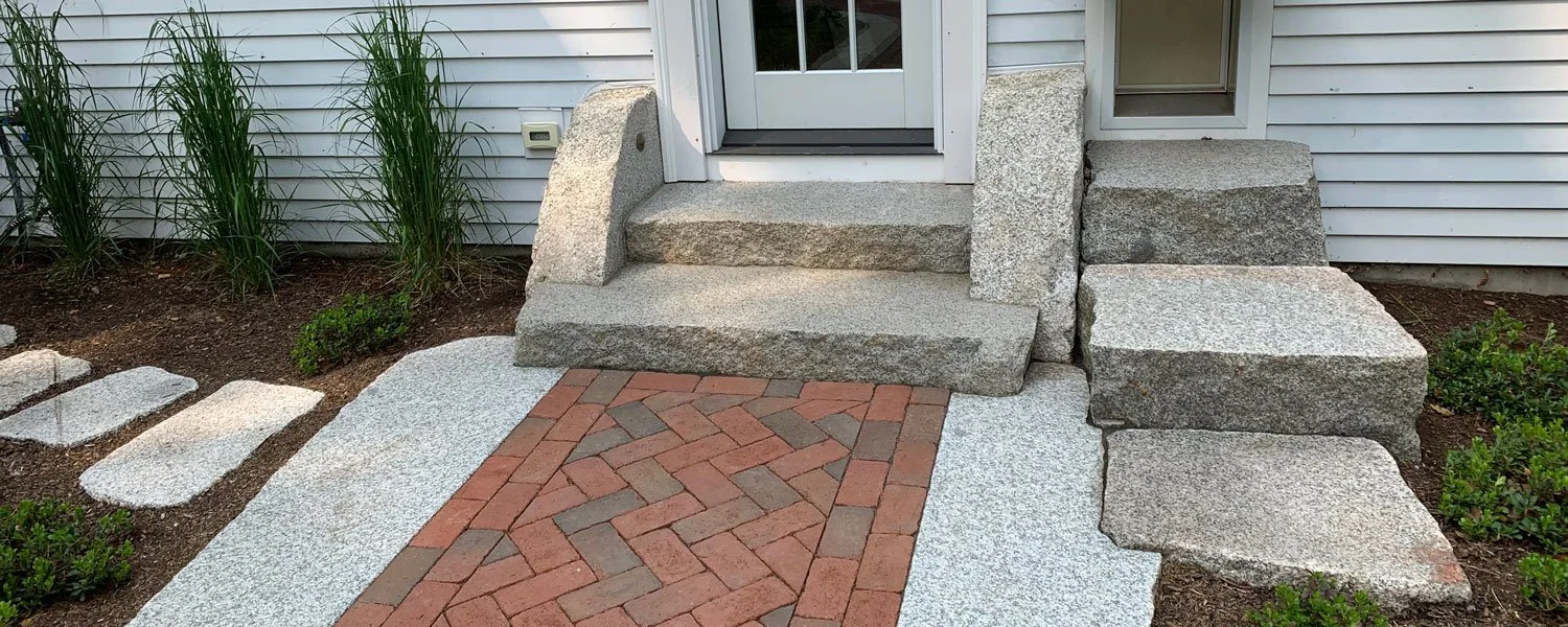 Custom Granite Stairs Concord MA