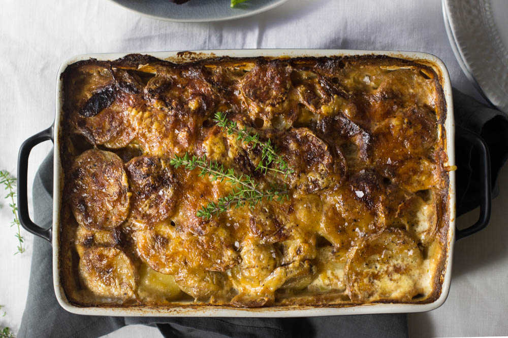 Truffled potato gratin — the verdigris