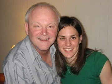 Gwen with her uncle Randie