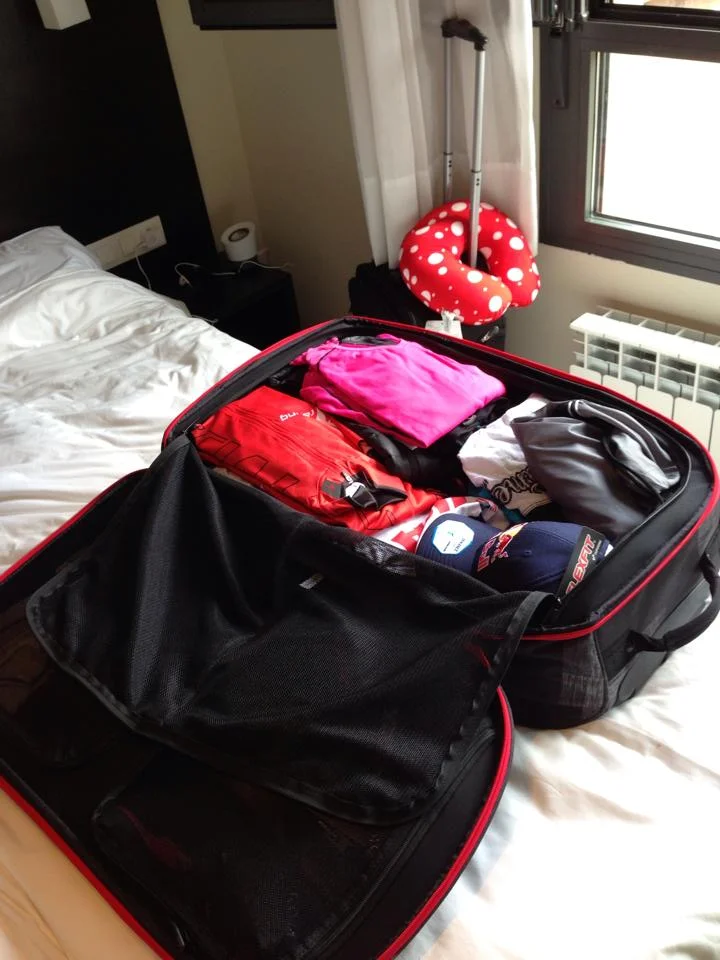 Thankfully, it all fit into my bags!