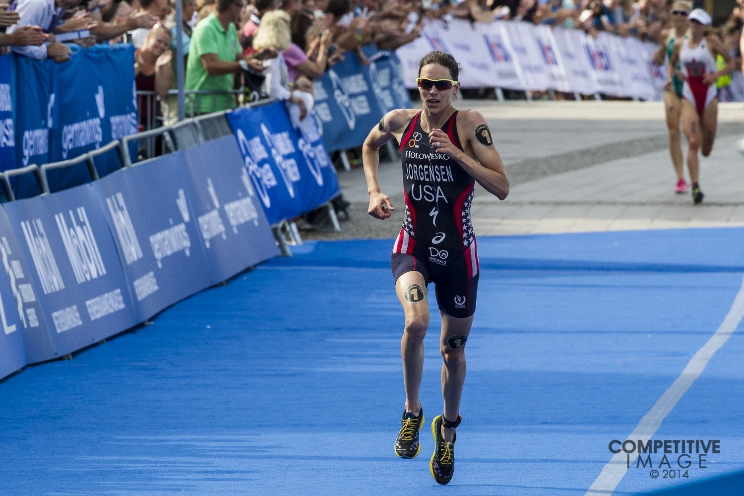 Sprinting to the finish. Thanks for the picture, Paul Phillips