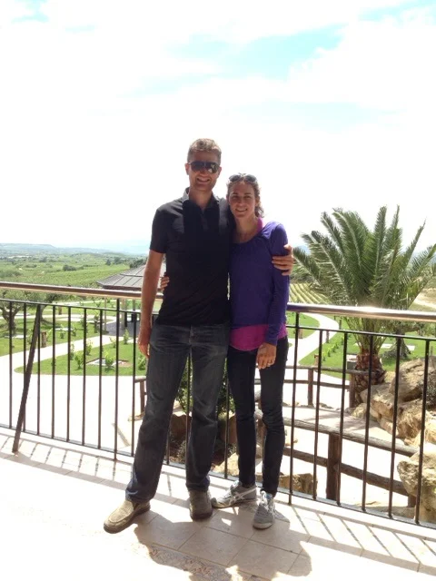 Pat and me at Eguren Urgate