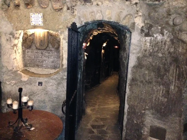 The cave which keeps the wines cool