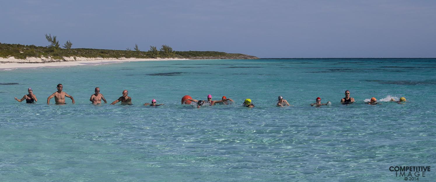 Swim race start, Photo thanks to Paul Phillips